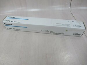 ΩSSK 100※未使用品 Canon キャノン トナーカートリッジ NPG-46 (シアン)　純正トナー