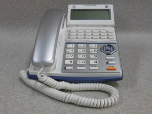 Ω ZZβ1 7968#保証有 キレイめ TD710(W) サクサ SAXA プラティア PLATIA 18ボタン電話機 16年製 中古ビジネスホン・祝10000取引突破!!