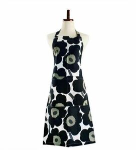 新品　marimekko マリメッコ　エプロン　ウニッコ 花柄