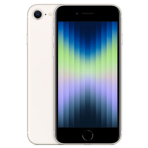 新古品 iPhoneSE（第3世代） 本体 SIMフリー 64GB 5G ファイブジー Touch ID デュアルeSIM ガラスフィルム特典の画像1