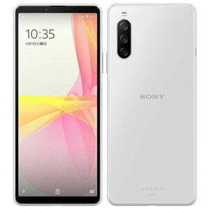 新古品 Xperia 10 III 5G ファイブジー SOG04 128GB 有機EL 4K撮影 大容量バッテリー 長寿命 特典付 au版 SIMロック解除済 ax103wh-s17y9