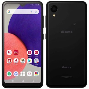 Galaxy A22 5G ファイブジー SC-56B ブラック 64GB かんたんモード アウトレット 特典付 docomo版 SIMロック解除済 da22bk-a151y3