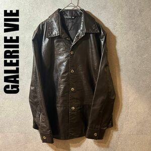 ギャルリーヴィー GALERIE VIE レザージャケット　本革 牛革 ブラウン