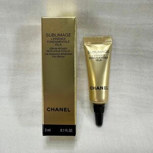 CHANEL シャネル 試供品 サンプル サブリマージュ レサンス フォンダモンタルユー 目元用美容液 3ml 新品未使用♪