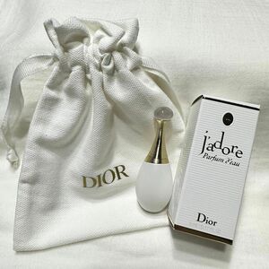 Christian Dior ディオール 香水 5ml ジャドール パルファンドー オードゥパルファン 巾着ポーチ 新品未使用♪
