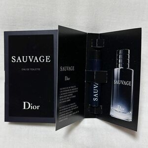 Christian Dior ディオール 香水 サンプル ソヴァージュ オードゥトワレ 2本セット 新品未使用♪