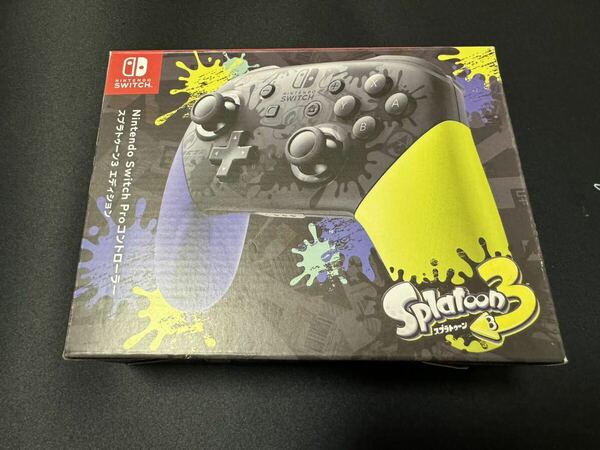 新品未開封　Nintendo Switch Proコントローラー スプラトゥーン3エディション