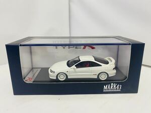 MARK43 1/43 HONDA INTEGRA Type R 1998 DB8 Championship White ホビージャパン ホンダ インテグラ タイプR ミニカー モデルカー DC2