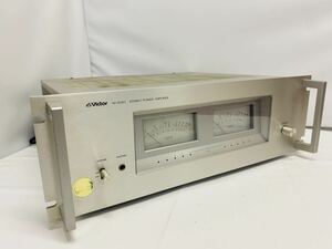 Victor M-2020 POWER AMPLIFIER Victor power amplifier operation verification ending present condition goods 