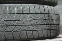 J11条件付送料無料 ダンロップ WM03 冬タイヤ 155/65R13×4.5J +45 4H PCD100 社外アルミ 4本セット ゼストライフルークスekワゴンRアルト_画像10