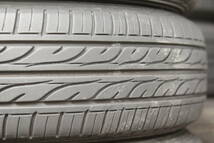 小G条件付送料無料 ダンロップ 夏タイヤ 155/65R13×4.00B +43 4H PCD100 社外アルミ 4本セット ゼストライフルークスekワゴンR軽自動車_画像9