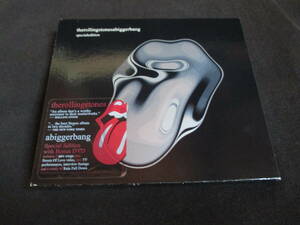 ★ザ・ローリング・ストーンズ「ア・ビガー・バン　Special Edition」（紙ケース付き、輸入盤、CD+ボーナスDVD付）The Rolling Stones