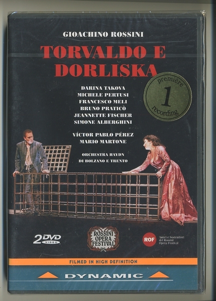 DVD★ロッシーニ トルヴァルドとドルリスカ 2006 ペーザロ・ロッシーニ音楽祭 Torvaldo e Dorliska Rossini Opera Festival Pesaro