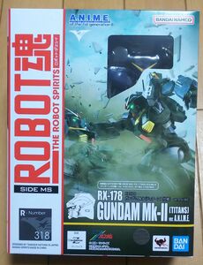 注)バズーカ一式欠品 ROBOT魂 RX-178 ガンダムMk-Ⅱ (ティターンズ仕様) ver. A.N.I.M.E.