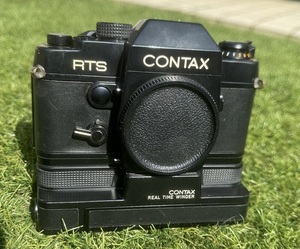 CONTAX コンタックス RTS ボディ＋ワインダー付き　ジャンク品