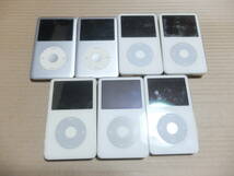 Apple iPod classic　本体　色々7台　USED難有完全ジャンク品_画像1