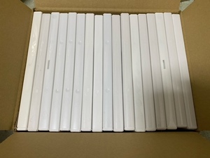 送料無料 中古 DVDトールケース 白(ホワイト)17枚セット 1枚収納 アマレータイプ /BD/CD