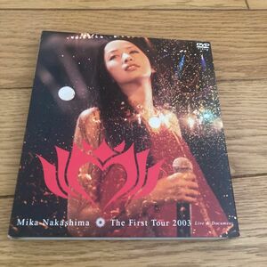 中島美嘉/The First Tour 2003 スリーブケースあり DVD 帯あり