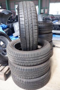 ★☆オートバックス　Ｍａｘｒｕｎ　Ｅｆｆｉｃｉａ　185/60Ｒ15　4本　中古品　バリ山☆★