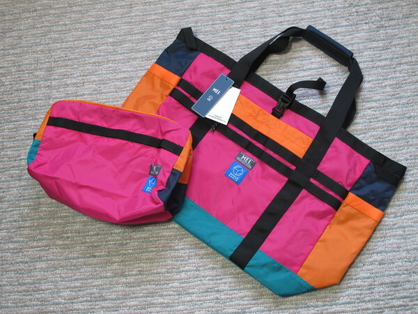 Whole Earth ホールアース MEI WE GEAR TOTE トートバッグ ポーチ付き MEI-FDR-220015 ① 新品タグ付き