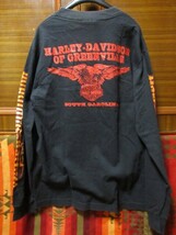 コピーライト 2009 00s ビンテージ Harley Davidson 両面 LS Tシャツ ロンT ■ ハーレーダビッドソン ■ USA 古着 90s バイク 好きにも_画像4