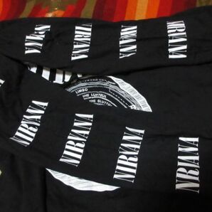 dead stock against 2000年 中期頃 00s ビンテージ NIRVANA LS バンド Tシャツ ■ ロンＴ ■ ニルヴァーナ カートコバーン レイジ レッチリの画像8