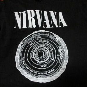 dead stock against 2000年 中期頃 00s ビンテージ NIRVANA LS バンド Tシャツ ■ ロンＴ ■ ニルヴァーナ カートコバーン レイジ レッチリの画像6