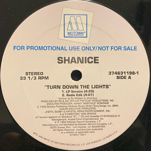 SHANICE / TURN DOWN THE LIGHTS