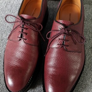 美品 John Lobb croft ジョンロブ クロフト プレーントゥ ダービー ライトウエイトウォーキングソール シボ革 6.5 .の画像2