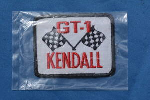 当時物　KENDALL GT-1　刺繍ワッペン　未使用品