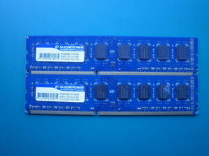 ★動作確認済み　SILICON POWER DDR3-1333 2R×8 計8G PC3-10600U 中古メモリー デスクトップ用　即決　送料無料】 計8GB　く