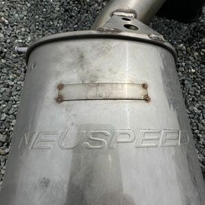 レア！？ NEUSPEED Cat-Back Exhaust Systemニュースピード キャットバックエキゾーストシステム ビートル ターボ 30.10.21J マフラーの画像3