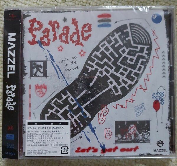 MAZZEL 1stアルバム Parade CD 通常盤