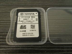 中古★★トヨタ純正 SDナビ 地図データ 2019年◆ NSCT-W61 / NSZT-W61G ★★★