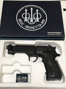 MGC ベレッタ BERETTA M9 ABS モデルガン HW ダミーカート式 発火モデル　SPG規格　ハンドガン 