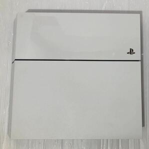 SONY PS4 本体/コントローラー接続機器 CUH-1100A ホワイト【HDD500GB動作良好 プレイステーション4 PlayStation4 白の画像3