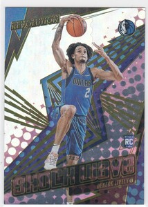 DERICK LIVELY II (MAVERICKS) RC! 2023 -24 PANINI REVOLUTION BASKETBALL SHOCK WAVE