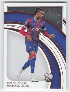 MICHAEL OLISE (CRYSTAL PALACE) 2022-23 PANINI IMMACULATE SOCCER BASE (#/75)