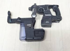 [ noise have ]HE-521*makita Makita rechargeable hammer drill HR244D/ compilation .. system DX01 steering wheel attaching cordless battery 18V 24mm secondhand goods 