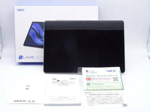 HE-492◆Wi-Fiモデル NEC LAVIE Tab T10d PC-T1055ETS 64GB プラチナグレー 中古品