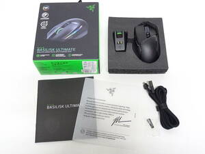 HE-508◆Razer ワイヤレスゲーミングマウス Basilisk Ultimate 中古品