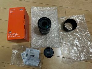 美品　E 70-350mm F4.5-6.3 G OSS SEL70350G メーカー保証付き　フィルター付き