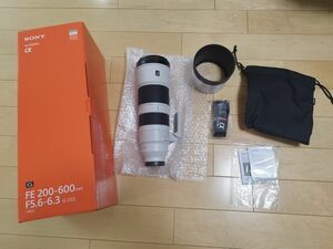 極美品　Sony FE 200-600mm f5.6-6.3 G OSS SEL200600G