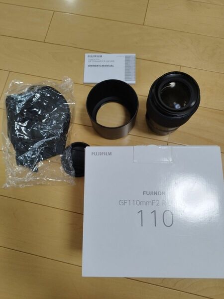 最終価格　美品　FUJIfilm 富士フイルム　フジノンレンズ GF　110mm　F2 R LM WR　純正フィルター付き