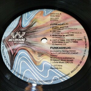 ソウルファンク輸入中古盤レコード Funkadelic Same title ファンカデリック 1st 再発盤 レアグルーヴ、サイケ期 Soul Funkの画像4