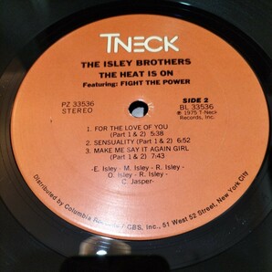 ソウル輸入中古盤レコード The Isley Brothers The Heat is On T Neck 米盤 Soul Funk Rare Groove 名盤 の画像6