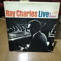 ソウル輸入中古盤レコード　Ray Charles Live in concert レイ・チャールズ　Soul_画像1