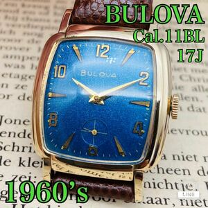 ★1960’s★ブローバ /bulova◆10K金張り◎手巻き/腕時計/ビンテージ/アンティーク☆メンズ●レディースにも◎アメリカ★USA