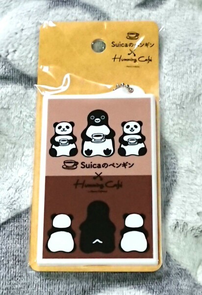 Suicaのペンギン カードケース ハミングカフェ 巾着付き(期間限定)