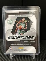 2023-24 Panini Prizm Silver Prizm Robert Parish ロバート・パリッシュ AUTO 直筆サイン_画像2